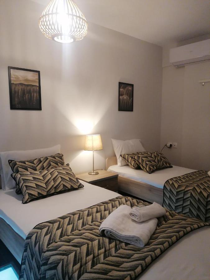 Luxury Sea View Apartment Agía Triás Luaran gambar